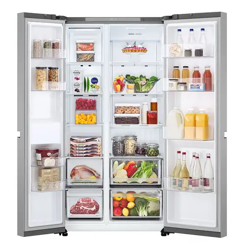 LG GSBC40PYPE nevera puerta lado a lado Independiente 664 L E Plata