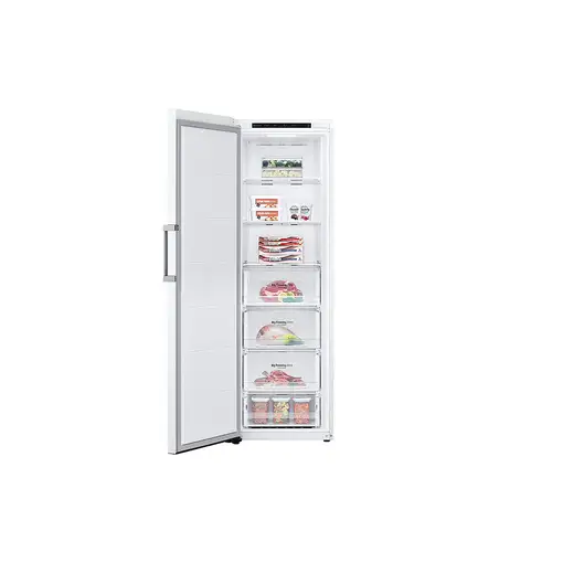 LG GFT41SWGSZ congelador Congelador vertical Independiente 324 L E Blanco