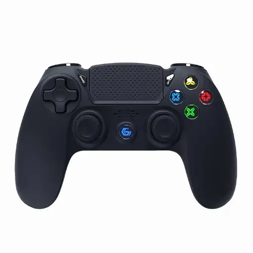 Gembird JPD-PS4BT-01 mando y volante Negro Bluetooth Gamepad PC, PlayStation 4