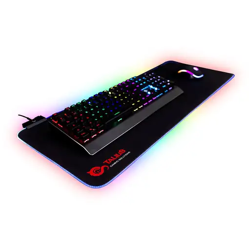 TALIUS Alfombrilla gaming Tatami XXL retroiluminada RGB