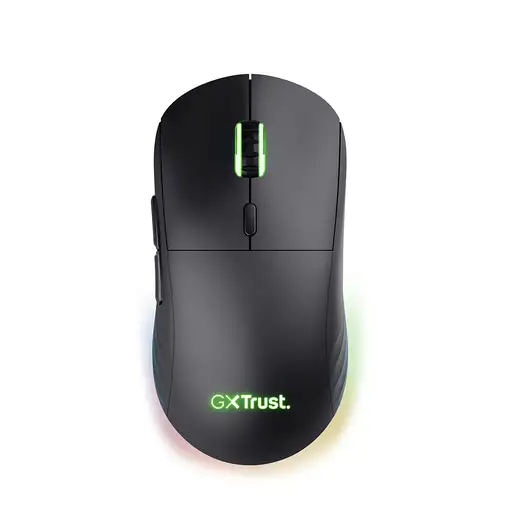 Trust GXT 927 Redex+ ratón Juego mano derecha RF Wireless + USB Type-A Laser 25600