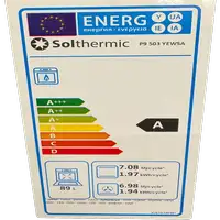 SOLTHERMIC® COCINA P9503YEWSA GAS PROFESIONAL NEGRA RÚSTICA
