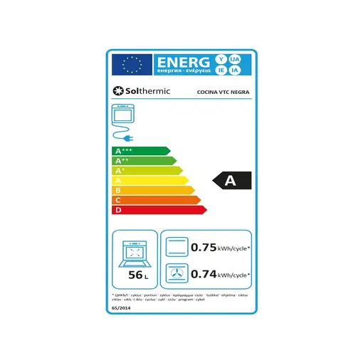 SOLTHERMIC® COCINA VTC NEGRA RÚSTICA 60X60