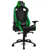 DRIFT DR500 Silla para videojuegos de PC Asiento acolchado tapizado Negro, Verde