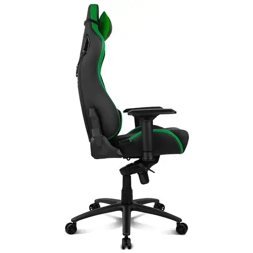 DRIFT DR500 Silla para videojuegos de PC Asiento acolchado tapizado Negro, Verde