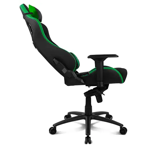 DRIFT DR500 Silla para videojuegos de PC Asiento acolchado tapizado Negro, Verde