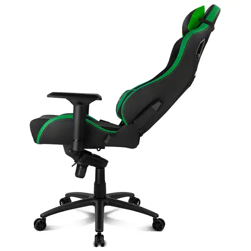 DRIFT DR500 Silla para videojuegos de PC Asiento acolchado tapizado Negro, Verde