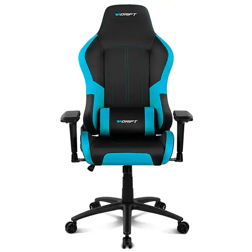 DRIFT DR250 Silla para videojuegos de PC Asiento acolchado tapizado Negro, Azul