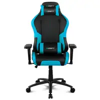 DRIFT DR250 Silla para videojuegos de PC Asiento acolchado tapizado Negro, Azul