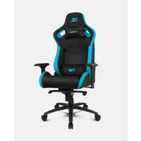DRIFT DR600BL silla para videojuegos Butaca para jugar Asiento acolchado Negro, Az