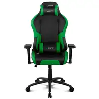 DRIFT DR250 Silla para videojuegos de PC Asiento acolchado tapizado Negro, Verde
