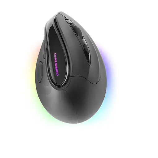 Ratón gaming inalámbrico ergonómico MMSK MARS GAMING
