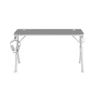 Mars Gaming MGD140, Escritorio Ergonómica Gaming, Soporte Auriculares y Bebidas, E