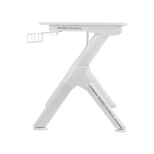 Mars Gaming MGD140, Escritorio Ergonómica Gaming, Soporte Auriculares y Bebidas, E