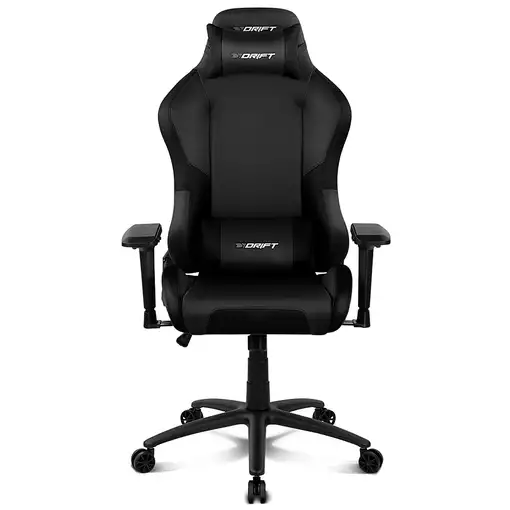 DRIFT DR250 Silla para videojuegos de PC Asiento acolchado tapizado Negro, Carbono