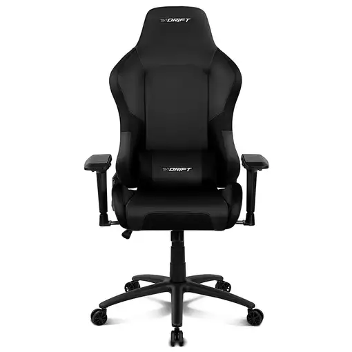 DRIFT DR250 Silla para videojuegos de PC Asiento acolchado tapizado Negro, Carbono