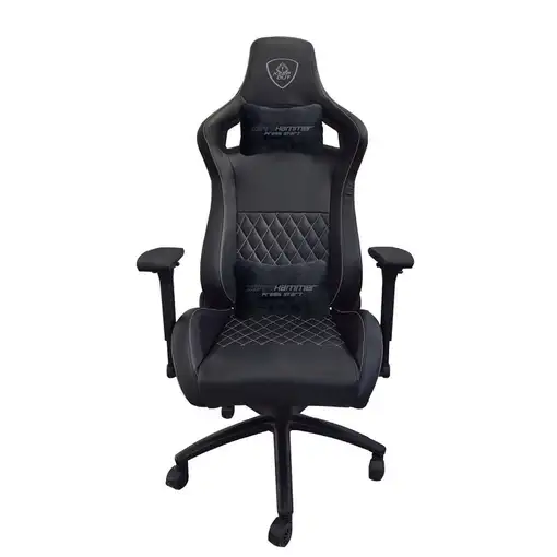 KeepOut XSPROHAMMER Silla para videojuegos universal Asiento acolchado Negro, Gris