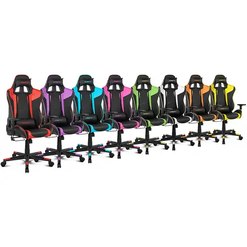 DRIFT DR300 Silla para videojuegos de PC Asiento acolchado Negro, Rojo