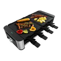 Cecotec Raclette Raclette Cheese&Grill 16000 Inox Black Cecotec Raclette Raclette Cheese&Grill 16000 Inox Black