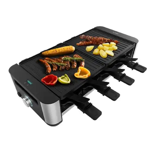 Cecotec Raclette Raclette Cheese&Grill 16000 Inox Black Cecotec Raclette Raclette Cheese&Grill 16000 Inox Black