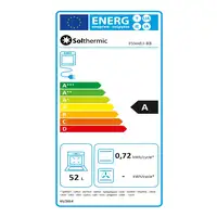 SOLTHERMIC® COCINA F5S04E3W TODA ELECTRICA BLANCA