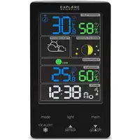Explore Scientific WSC-4009 estación meteorológica digital Negro LCD Corriente alt