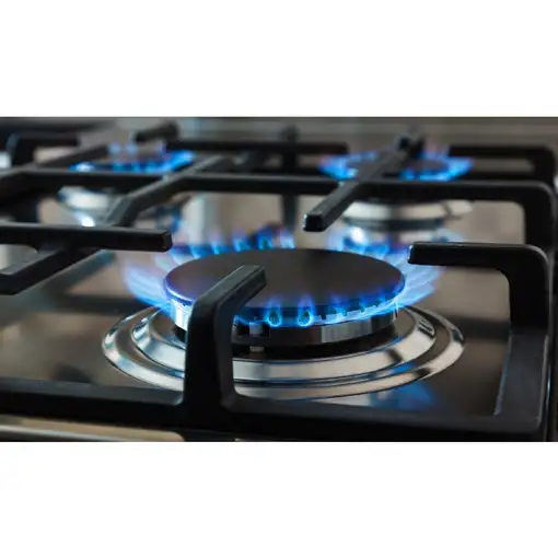 SOLTHERMIC® COCINA F9L50G2I GAS INOX 90X60 HORNO PANORÁMICO