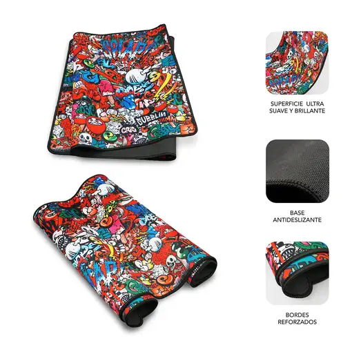 Alfombrilla Mouse Pad Xl Graffiti