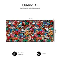 Alfombrilla Mouse Pad Xl Graffiti
