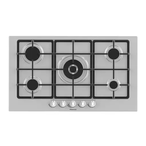 Hisense GM973XF hobs Acero inoxidable Integrado Encimera de gas 5 zona(s)