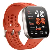 Amazfit Bip 6 Red 5 cm (1.97") AMOLED Digital 390 x 450 Pixeles Pantalla táctil Or