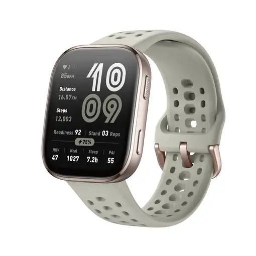 Amazfit Bip 6 Stone 5 cm (1.97") AMOLED Digital 390 x 450 Pixeles Pantalla táctil