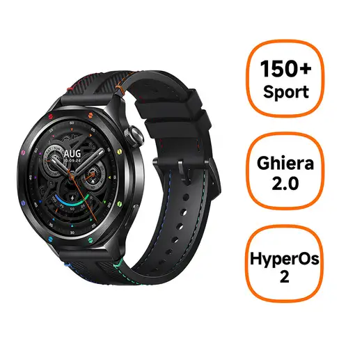 Smartwatch Xiaomi Watch S4 rainbow  (1.43'') 466x466 Pixeles