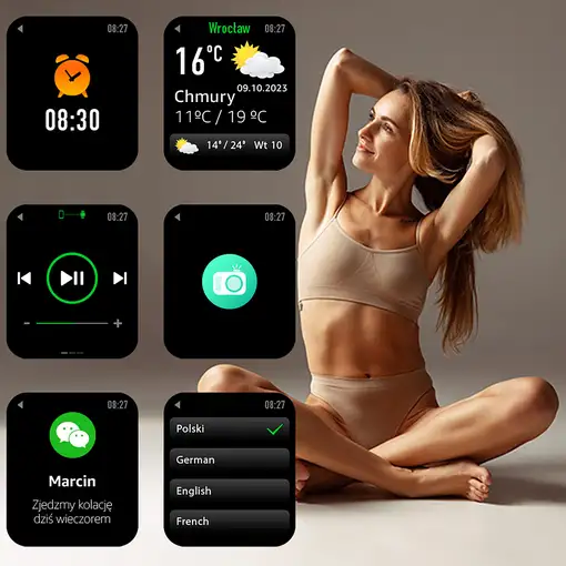 Smartwatch Forever SW-320 ForeVigo 3  (1.7'') 240x280 Pixeles