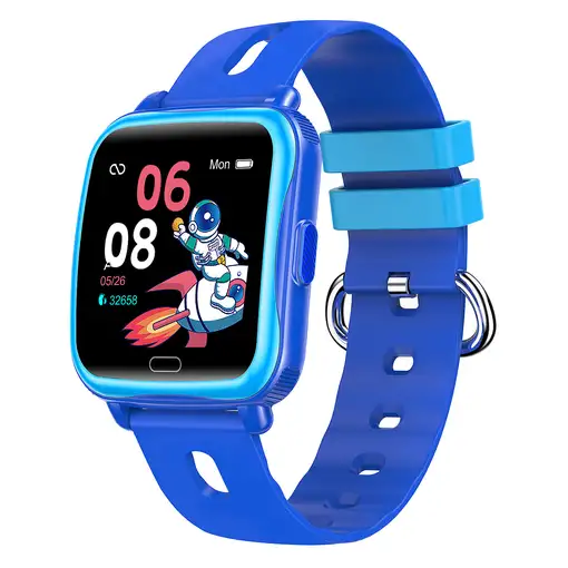 Denver SWK-110BU Relojes inteligentes y deportivos 3,56 cm (1.4'') Digital Azul