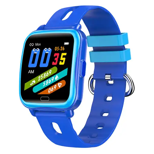 Denver SWK-110BU Relojes inteligentes y deportivos 3,56 cm (1.4'') Digital Azul