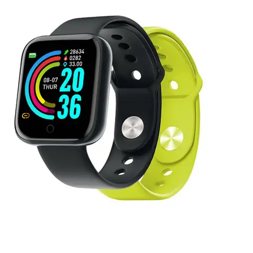Nilox NXSWTRAILBANDYL Relojes inteligentes y deportivos 3,66 cm (1.44") Digital 24