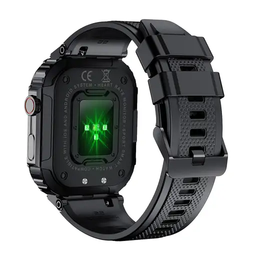 Denver SWC-191B Relojes inteligentes y deportivos 4,98 cm (1.96") IPS Digital 320