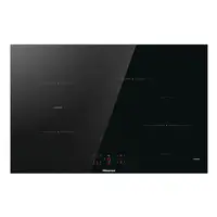Hisense HI8421BSC hobs Negro Integrado 80 cm Con placa de inducción 4 zona(s)