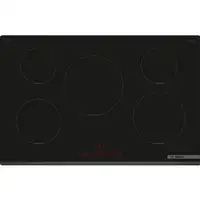 Bosch Serie 6 PIV831HB1E hobs Negro Integrado 80 cm Con placa de inducción 5 zona(