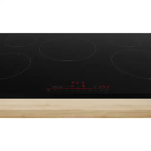 Bosch Serie 6 PIV831HB1E hobs Negro Integrado 80 cm Con placa de inducción 5 zona(