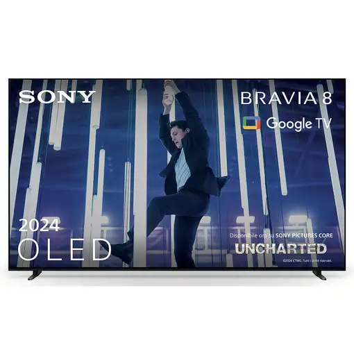 Televisor OLED 77'' 4K Ultra HD Negro Smart K77XR80PAEP SONY