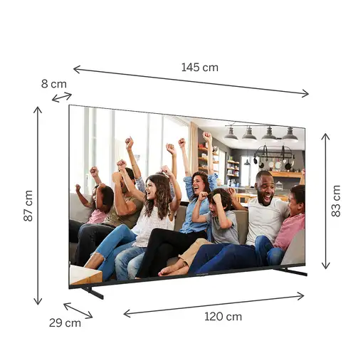 Televisor LED 65'' 4K Ultra HD Negro Smart 65UG4S14 THOMSON