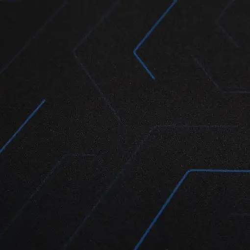 iggual Hexa-2 Alfombrilla de ratón para juegos Negro, Azul