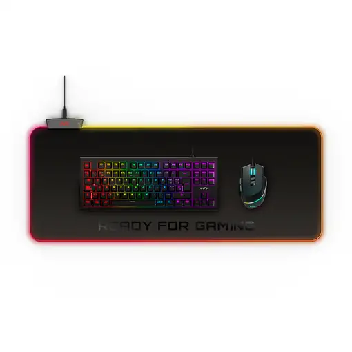 Energy Sistem GAMING Pad ESG P5 RGB Alfombrilla de ratón para juegos Negro