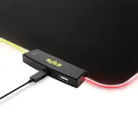 Energy Sistem GAMING Pad ESG P5 RGB Alfombrilla de ratón para juegos Negro