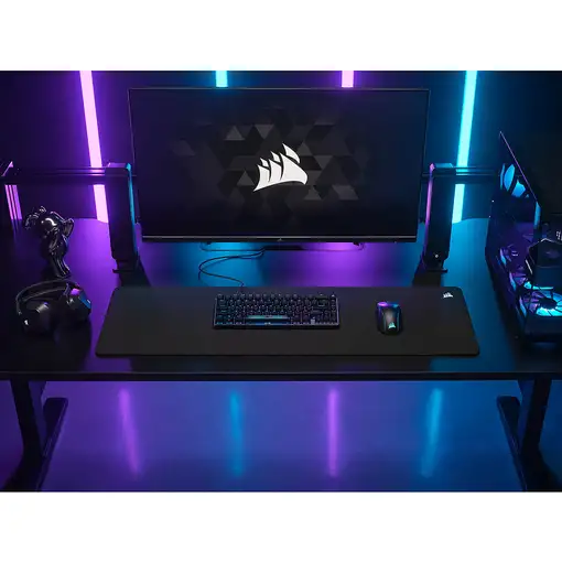 Corsair MM500 v2 Alfombrilla de ratón para juegos Negro