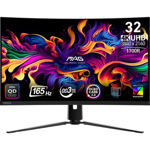MSI MAG 321CUP QD-OLED pantalla para PC 80 cm (31.5'') 3840 x 2160 Pixeles 4K Ultra