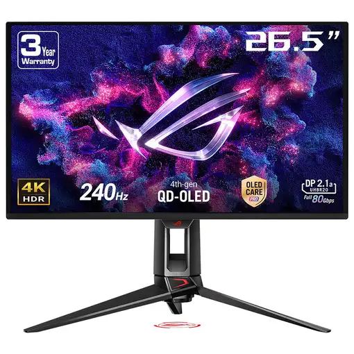 ASUS ROG Swift OLED PG27UCDM pantalla para PC 67,3 cm (26.5'') 3840 x 2160 Pixeles