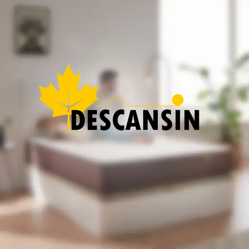 Cabecero de Cama Tapizado 135cm | Blanco | Directo a suelo sin agujeros |Descansin